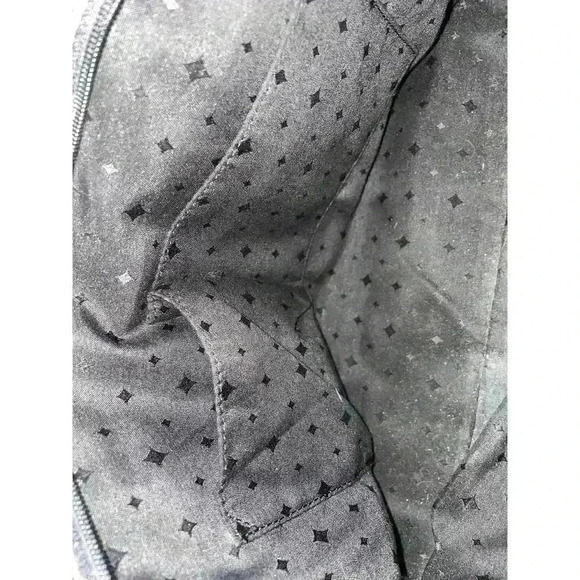 Fossil Black Pebbled Leather Shoulder Zipper Tote - Picture 5 of 7